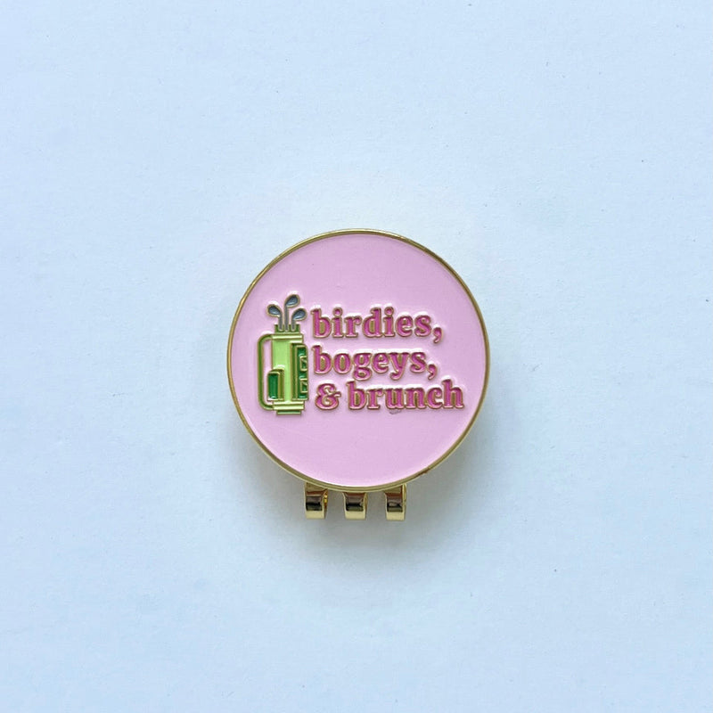Sassy Caddy: Golf Ball Markers - Birdies, Bogeys & Brunch