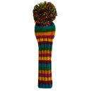 Sunfish: Knit Wool Headcover (Driver, Fairway, Hybrid, or Set) - Candy Stripe