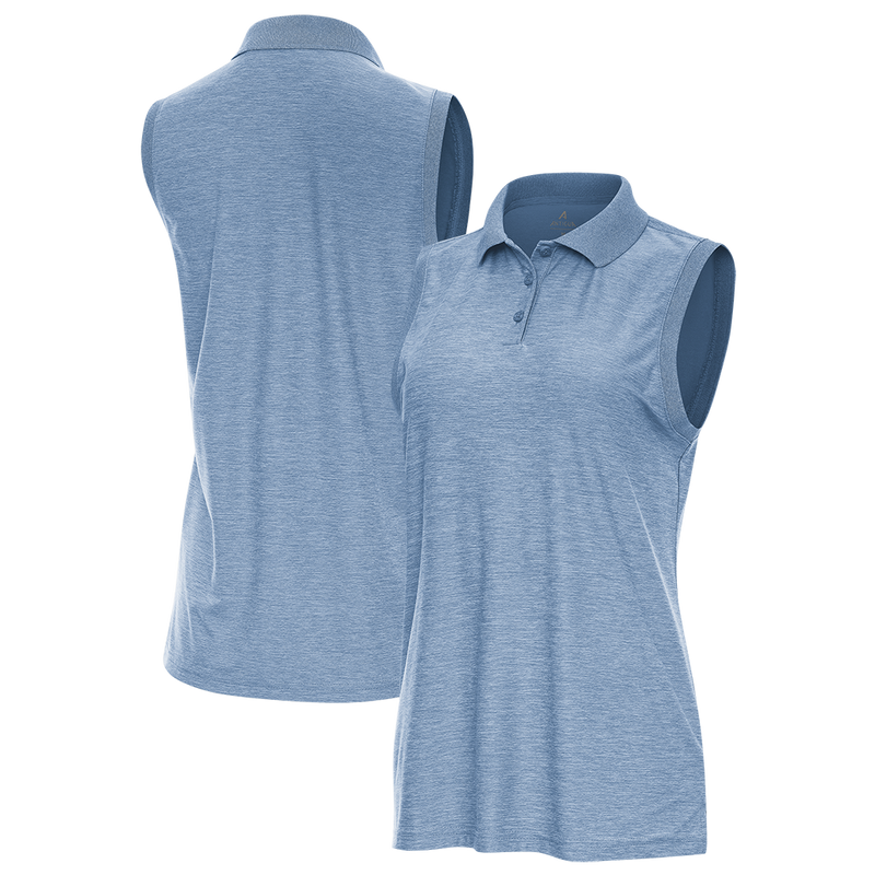 Antigua: Women's Essentials Sleeveless Polo - Recap 105350