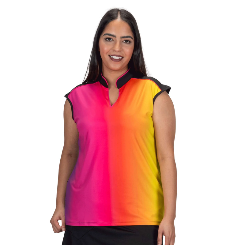 Nancy Lopez Golf: Women's Express Sleeveless Polo Plus