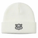 Tattoo Golf: Men's Cuffed Loose Knit Beanie - White
