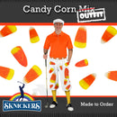 Golf Knickers: Mens Sknickers Knickers Outfit - Candy Corn