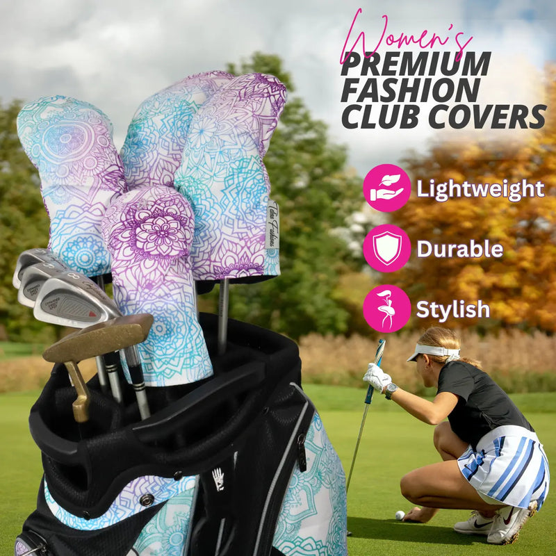 Taboo Fashions: Ladies 4-Pack Club Cover Set - Mandala Dreams