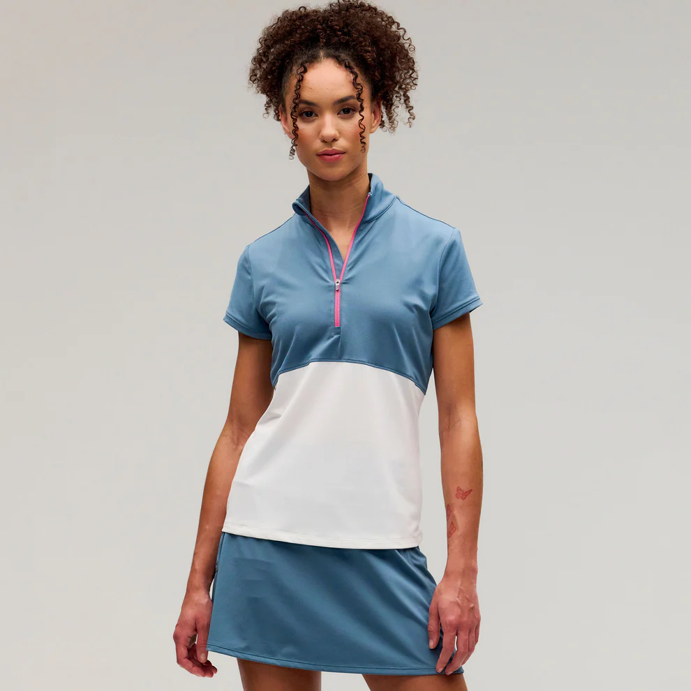Women's Chelsea Zip Mock by Zero Restriction