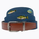 Nexbelt: Men's Newport Ratchet Golf Belt - Fresh Water Fish 1.38" [35mm]