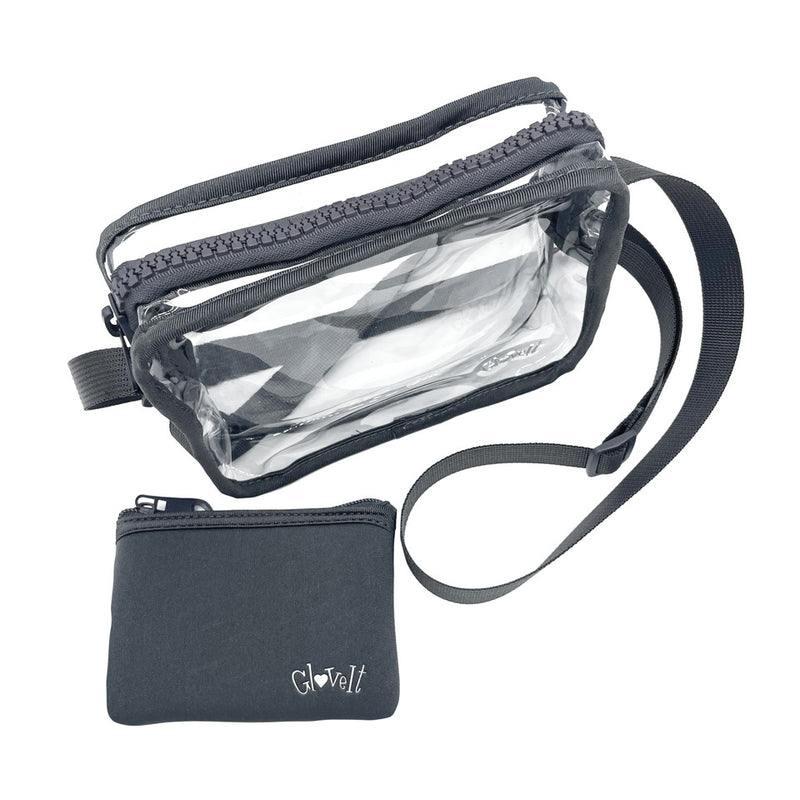 Glove It: Clear Stadium Approved Cross-body Bag