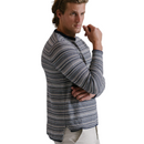 B.Draddy: Men's Crew Sweater - Bungalow Stripe
