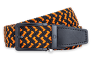 Nexbelt: Men's Braided Belt - Orange & Black Belts