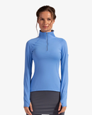 BloqUV: Women's UPF 50 Mock Zip Top (3001)