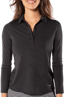 Golftini: Women's Long Sleeve Ruffle Polo
