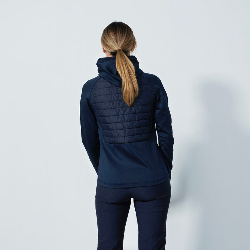 Daily Sports: Women's Allos Hybrid Jacket - Dark Navy