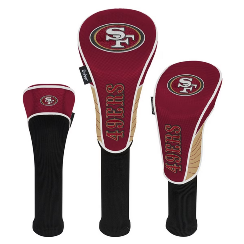 Team Effort: NFL Headcover Set - San Francisco 49ers