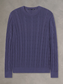 B.Draddy: Men's Cable Crew Sweater - Tucker's