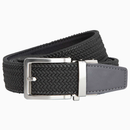 Nexbelt: Men's Braided Ratchet Golf Belt - Grey 1.38" [35mm]