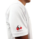 Golf Knickers: Mens Argyle Utopia Golf Shirt - JJJJ: Black/Red/White Clothing