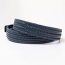 Nexbelt: Men's Braided Leather Golf Ratchet Belt - Navy 1.38" [35MM]