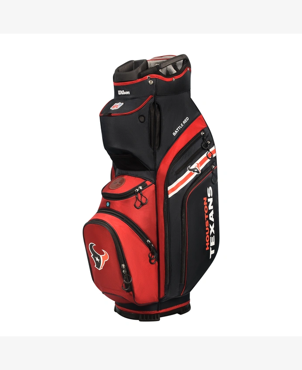 Wilson: NFL Cart Golf Bag - Houston Texans