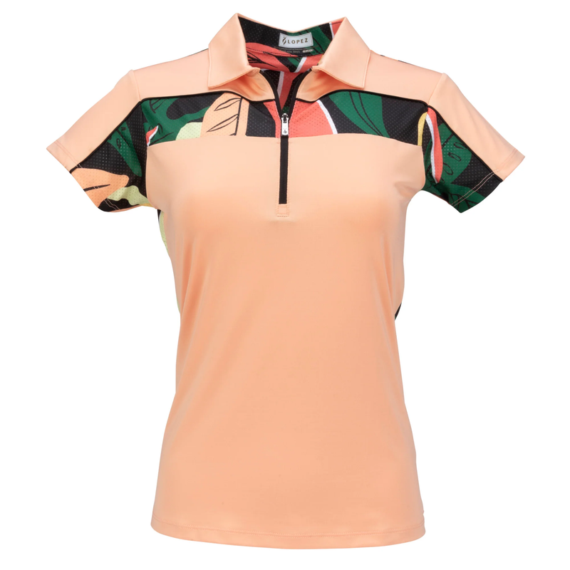Nancy Lopez Golf: Women's Short Sleeve Polo - Breeze