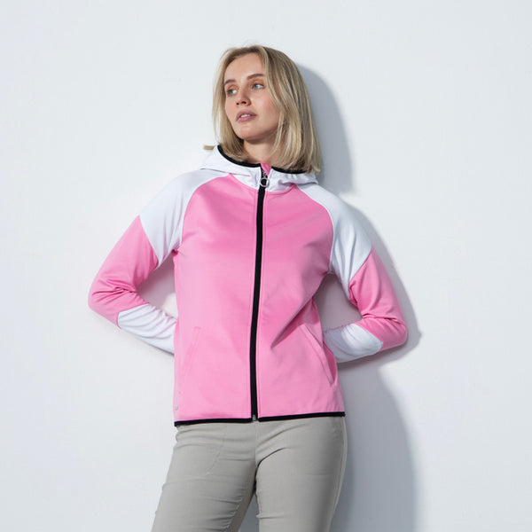 Daily Sports: Women's Turin Performance Jacket - Pink Sky White