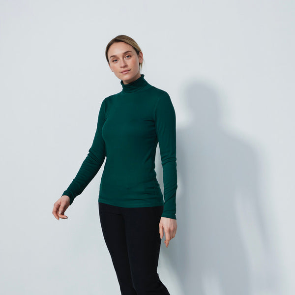 Daily Sports: Women's Ancona Long Sleeve Turtle Neck Top - Nori Green