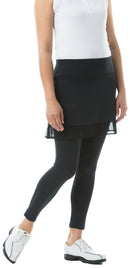 SanSoleil: Ladies UPF 50 SolCool Ankle Legging with Skort - 900224