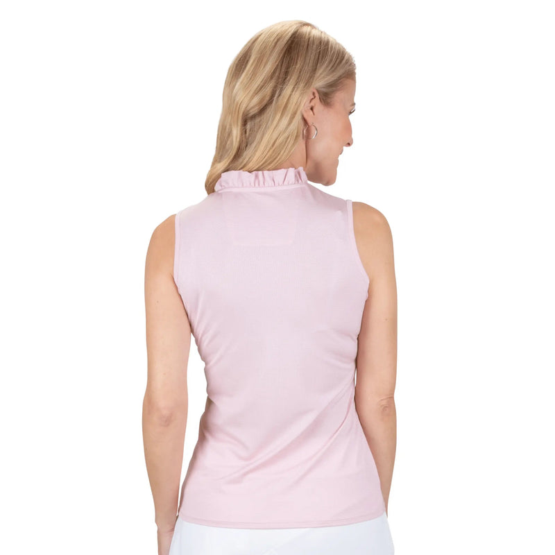 Nancy Lopez Golf: Women's Fresh Sleeveless Polo