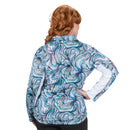 Nancy Lopez Golf: Womens 1/4 Zip Plus Pullover - Flow Blast