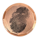 Sunfish: Embossed Ball Marker - Fingerprint