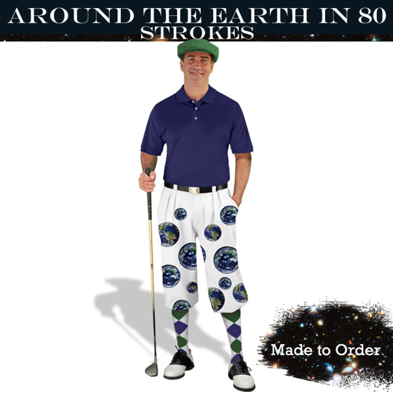 Golf Knickers: Mens Sknickers Knickers Outfit - Planet Earth