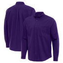 Antigua: Men's Essentials Long Sleeve Polo - Flight 104939 Clothing
