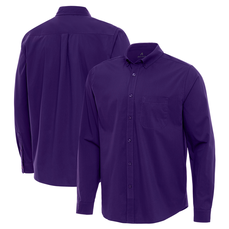 Antigua: Men's Essentials Long Sleeve Polo - Flight 104939