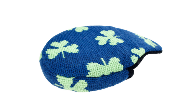 Shamrock Needlepoint Mallet Putter Headcover