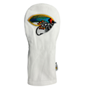 Sunfish: Hand Embroidered Driver Headcover - Fishing Fly
