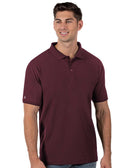 Antigua: Men's Essentials Short Sleeve Polo - Legacy Pique 152 Maroon Clothing