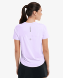 BloqUV: Women's UPF 50 Short Sleeve Crew Top (1101) - Lavender Clothing