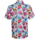 Tattoo Golf: Men's Cool-Stretch Golf Shirt - Skull & Roses