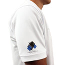 Golf Knickers: Mens Argyle Utopia Golf Shirt - 6H: Charcoal/Black/Royal Clothing