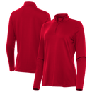 Antigua: Women's Essentials 1/4 Zip Pullover - Reprocess 105663 Clothing