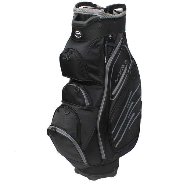 Hot-Z Golf: 5.5 Cart Bag - Black/Gray