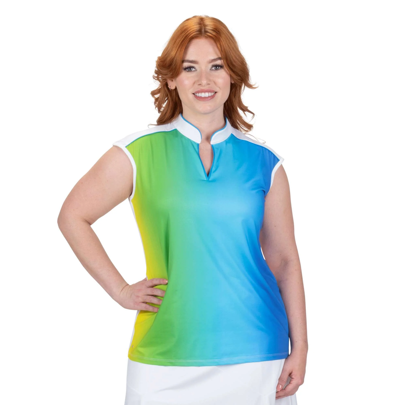 Nancy Lopez Golf: Women's Express Sleeveless Polo Plus