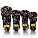 Taboo Fashions: Ladies 4-Pack Club Cover Set - Sugar Skulls