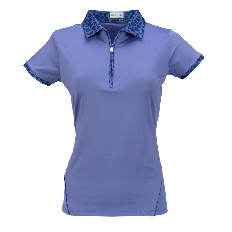 Nancy Lopez Golf: Women's Short Sleeve Polo - Splendor