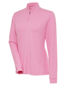 Antigua: Women's Essentials 1/4 Zip Mock Polo - Mentor 105240 Clothing