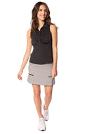 Golftini: Women's Side Pleat Performance Skort - Spirit