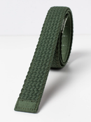 Nexbelt: Men's Explorer Ratchet Belt - Braided Green 1.38" [35mm]