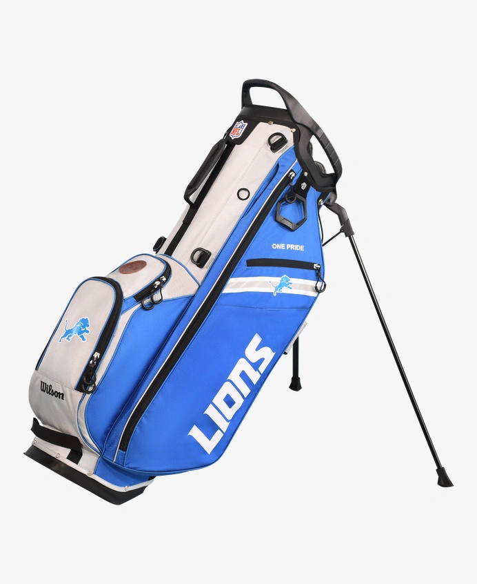 Wilson: NFL Stand Golf Bag - Detroit Lions