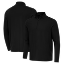 Antigua: Men's Essentials Intent 1/4 Zip Pullover -Black 105640 Clothing