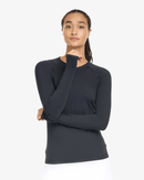 BloqUV: Women's UPF 50 Active V-Neck Long Sleeve Top (2002) Clothing