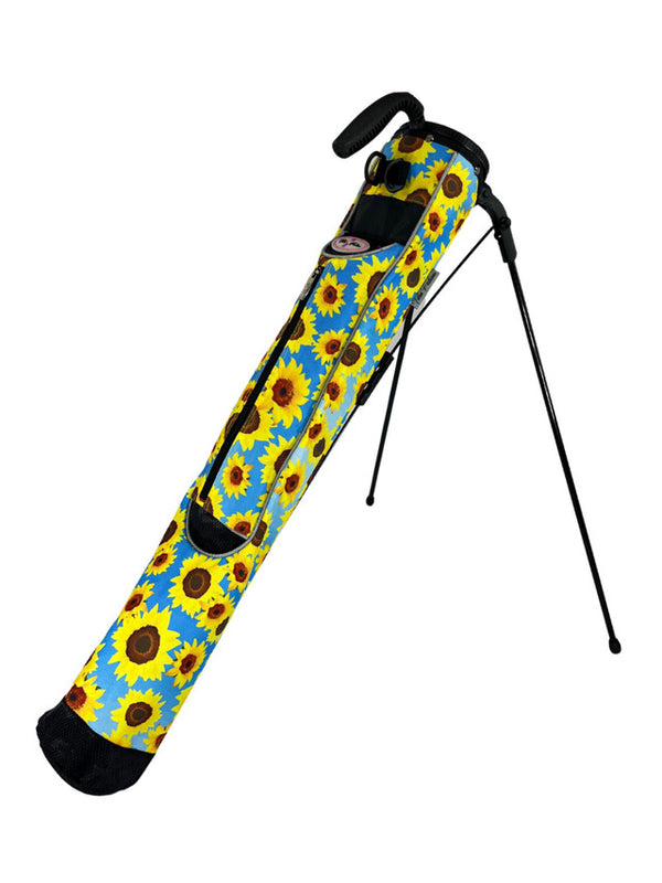 Taboo Fashions: Ladies Monaco Premium Companion Golf Bag with Stand - Sultry Sunflowers