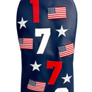 Sunfish: Embroidered DuraLeather Driver Headcover - 1776 Flag and Stars